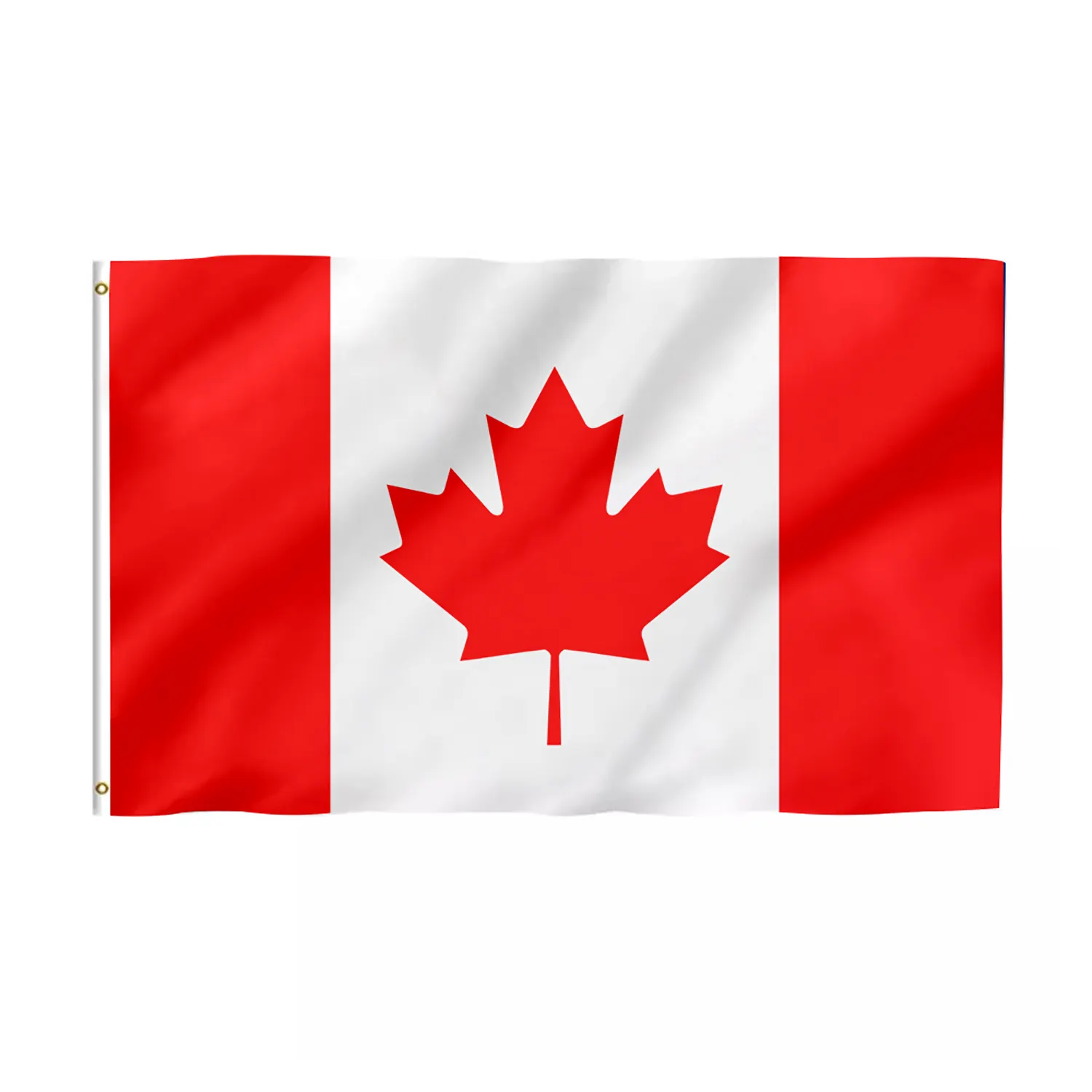 קידום מכירות מוצר מותאם אישית בנדרס 3x5 ft 100% פוליאסטר עמיד חיצוני custom קנדה דגל קנדי
