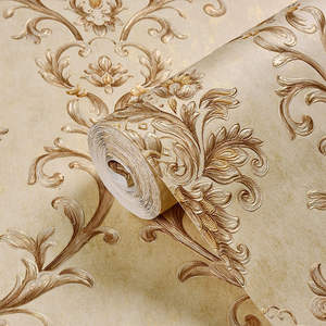 Rouleaux <span class=keywords><strong>de</strong></span> papier peint autocollants décoratifs <span class=keywords><strong>en</strong></span> tissu non tissé fluorescent pour chambre à coucher, salon et fond <span class=keywords><strong>de</strong></span> télévision - Product Image 4