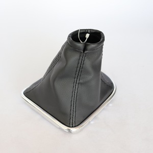 Chevrolet Cruze Leather Gear Shift Knob Cover Black For Manual Transmission Car <b>Interior</b> <b>Accessory</b> - Product Image 3