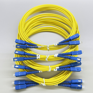 Cable de Fibra Óptica Dúplex Monomodo SC-SC UPC SM 9/125μm de 3 Metros, Cable Jumper, Proveedor Chino - Product Image 1