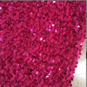 Tela de Malla con Lentejuelas de 5mm y 31 Colores, Acabado Mate, Elástica, Jacquard, para Vestidos, Bodas y Textiles para el Hogar, RX169, Venta al Por Mayor - Product Image 6
