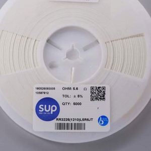 Whole -Sale RR3225 1210L5R6JT 1210 3225 Resistors Chip Resistors SMD Resistors 5.6ohm 5% 1/2W Thick Film Resistor - Product Image 1