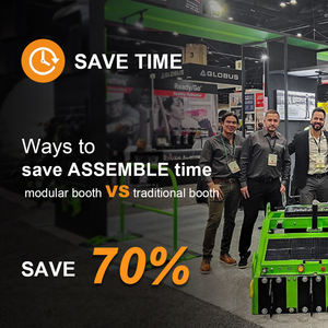 Nuovo Stand Espositivo di Alta Qualità a Basso Costo, Attrezzatura per Fiere con <span class=keywords><strong>Design</strong></span> Personalizzato in Legno - Product Image 5