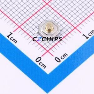 SH-TS-1187-23-160gf Tactile Switch SMD-4P,5.2x5.2mm Switch Single Pole Single Throw Round Button 1.6N Vertical Mount - Product Image 1