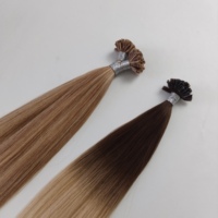 Extensions de cheveux à pointe en U 100% cheveux humains vierges double épaisseur avec pointe en kératine de haute qualité, couleur et poids personnalisables