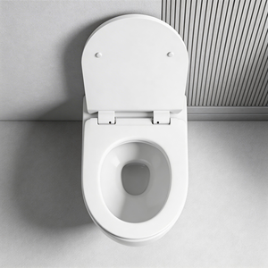 Inodoro <span class=keywords><strong>Flotante</strong></span> Moderno de Alta Calidad, Accesorio Sanitario de Baño de Estilo Europeo Minimalista y Elegante con Diseño de Cerámica Duradero - Product Image 6