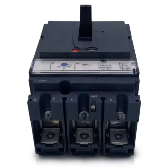Molded Case Circuit Breaker 3P4P63A low voltage motor overload and short circuit protection adjustable electronic smart mccb