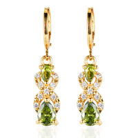 CLASSIQUE laiton Zircon boucles d'oreilles goutte boucles d'oreilles bijoux fins boucle d'oreille pour les femmes rose fête bijoux cuivre pour les femmes