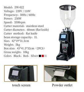 เครื่องบดกาแฟสเตนเลสสตีลแบบมืออาชีพ110V <span class=keywords><strong>1zpresso</strong></span> เครื่องชงกาแฟเอสเปรสโซขนาด64มม. ใช้ในครัวเรือนเสี้ยนแบน - Product Image 3