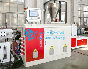 เครื่องผลิตแผ่นประตูพีวีซี ดับเบิ้ลสกรู วัสดุผสมไม้พลาสติก แบบกลวง พร้อมระบบผลิตแผ่นไม้และแผงประตู - Product Image 3