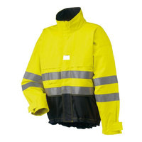 Vêtements de travail de sécurité haute visibilité d'approvisionnement d'usine vêtements de travail de sécurité de construction veste de travail réfléchissante pour le coton des hommes