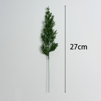 Guirlande de brindilles de pin artificielles YL, accessoire de décoration pour sapin de Noël, plantes vertes artificielles longue durée