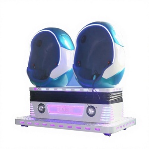 Équipement interactif VR de <span class=keywords><strong>cinéma</strong></span> 9D à siège unique/double, machine de jeu VR en métal, le plus vendu des fabricants - Product Image 1