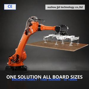 BORUNTE BRTIRUS1820A Robot Paletizador Electromecánico de 6 Ejes, Brazo Robótico de 1850 mm, 20 kg, Ventosa de Vacío, Manipulación de Tableros de Madera, CE - Product Image 1