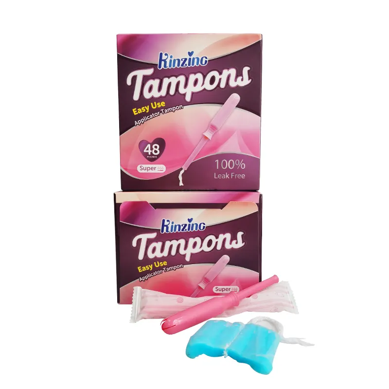 Perle Yoni all'ingrosso tamponi detergenti vaginali di marca propria tamponi organici con applicatore tampone Cachet