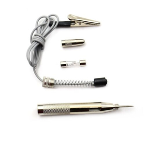 Brass <span class=keywords><strong>Circuit</strong></span> <span class=keywords><strong>Tester</strong></span> 6V 12V 24V probe hệ thống ánh sáng cho điện áp thấp mạch phát hiện lỗi công cụ chẩn đoán cho tất cả các xe ô tô tự động - Product Image 2