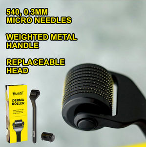 Rodillo Derma para el cuidado de la piel, antiarrugas, logotipo personalizado, eliminación de arrugas, salón de belleza, crecimiento del cabello, uso doméstico, 540 Pines, rodillo Derma - Product Image 4