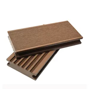 2024 new products composite decking 3d wood grain outdoor wpc flooring waterproof wpc hollow decking