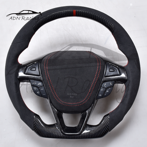 ADN Fibre de carbone haute qualité et haute brillance pour volant, couleur personnalisée pour <span class=keywords><strong>Ford</strong></span> Fusion/Edge 2013-2020 - Product Image 1