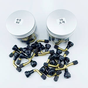 Valve de pneu de moto Pvr70 en cuivre et plastique 50 60 70 pour vélo électrique, accessoire de remplacement et de réparation - Product Image 4