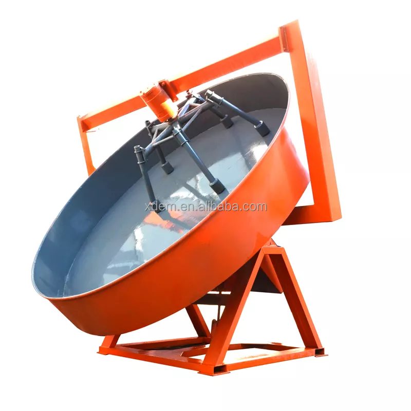 XDEM Disc Organic Fertilizer Granulator Biological 16 R/Min