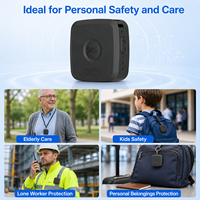 Mini traceur GPS personnel portable P8, IP54, 4G, alarme SOS, géolocalisation, détecteur de chute pour la sécurité des personnes âgées, des enfants et des animaux domestiques