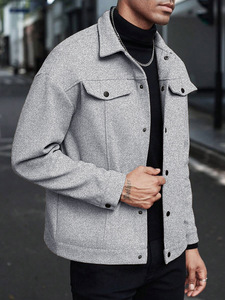 Chaqueta Deportiva Casual para Hombre IStapromo Gifts 2025 con Solapa y Diseño de Botones, Cálida y Cómoda - Product Image 6