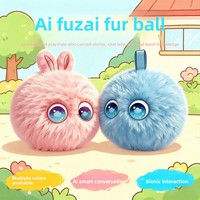 Robot intelligent AI Fu, jouet compagnon d'apprentissage pour enfants, animal électronique en peluche à commande vocale, rembourré en coton PP, Dou Bao Cub, cadeau