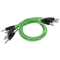 Cable de conexión mono Jack de 1/8 pulgadas en ángulo recto de 90 grados personalizado Cable modular Eurorack de audio Jack de 3,5mm