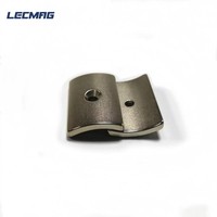 Aimants de rotor et de stator usinés CNC sur mesure, haute performance, forme d'arc, matériaux magnétiques permanents en terres rares NdFeB N52