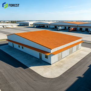 Edificio Prefabricado para Instalaciones de Producción de Alta Resistencia, Estructura de Acero Galvanizado a Prueba de Sismos - Product Image 1