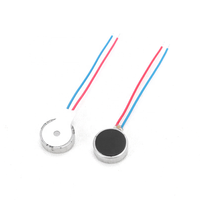 Moteur vibrant sans balais plat 0625 en gros, micro-moteur 0825 à vibration pulsée silencieuse, mini-moteur sans balais pour lunettes AR/VR