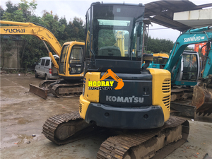 Mini Excavadora Usada Original de Japón Komatsu PC55mr2, Mini Excavadora Compacta PC55 de 5 Toneladas, PC35 de 3.5 Toneladas, Excavadora de Cadenas - Product Image 6