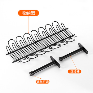 Huibaili Hardware Under <b>Desk</b> Cable Management Tray Ladder Type Cold Rolled Steel Modern <b>Simple</b> Design For Office Commercial Use - Product Image 1