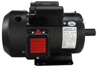Moteur électrique asynchrone monophasé 220V 5HP 1800 tr/min IP55 IE2 à montage sur pied pour usage agricole 184T