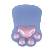 Tapis de souris 3D Kawaii Cartoon avec support de poignet Tapis de souris anti-seins avec repose-poignet en gel de silicone Tapis de souris 3D Anime Gaming