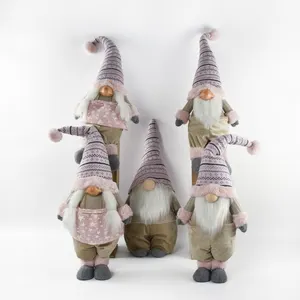 OEM di Natale A Casa Decorazione Dell'interno di Natale Ornamento Gonk In Piedi Jumbo Gnomes Ornamenti