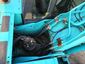 Excavadora de orugas Kobelco SK260D usada de 26 toneladas, certificado CE, gran potencia, Stock, venta SK200 SK210 SK250 SK350 en Shanghái - Product Image 5