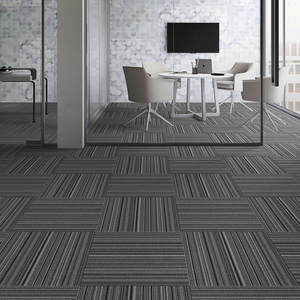 Xunyao khách sạn sang trọng Thảm PP hoặc Nylon Jacquard văn phòng thương mại gạch Thảm PVC sàn vuông Thảm 50*50 25*100 33*100 - Product Image 1