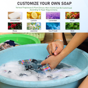 300G Sabun Cuci Transparan Ringan, MOQ Rendah, OEM, Kustomisasi Merek, Pemasok Sabun Cuci, Produksi Besar Sabun Cuci - Product Image 4