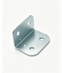 Staffa Protettiva Angolare Kingway con Protezione Decorativa in Acciaio Cromato per Flight Case - Product Image 1