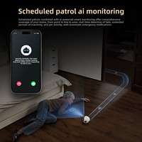 EBOMax Robot domestique - Compagnon IA mobile avec appel vidéo bidirectionnel et reconnaissance faciale pour les personnes âgées, les animaux de compagnie, cadeau pour la fête des pères