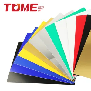 TOME 1.3mm abs sheets 2 colored for signs double sided laser abs sheet for engraving
