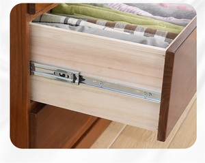 Đồ Nội Thất Tủ Bếp 45Mm Thép Không Gỉ Đầy Đủ Mở Rộng 3 Lần Bóng Mang Kính Thiên Văn Kênh Ngăn Kéo Trượt S4501 - Product Image 6