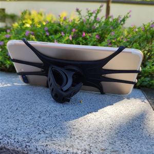 Adjustable Silicone Bike Mount Stand Holder Water-Resistant Flexible Mobile Phone Support for Business & Promotional <b>Gifts</b> - Product Image 3