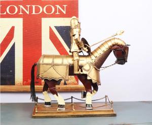 Sculpture d'art en métal Bronze <span class=keywords><strong>Alexander</strong></span> Holding Spear Riding Horse Statues - Product Image 2
