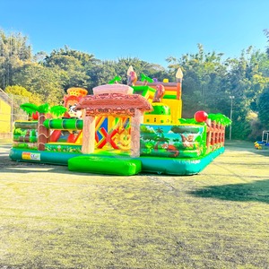 Bán Hot funbox lớn nhất thế giới PVC Inflatable nhà bị trả lại cho người lớn và trẻ em vui chơi giải trí cho sân chơi - Product Image 2