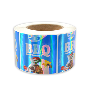 Wholesale Custom Logo Printing Round Stickers Vinyl <strong>Roll</strong> Personalized Decorative Gift Food Packaging Sealing Ink Jet <strong>Label</strong> - Product Image 4