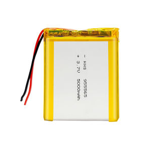 충전식 폴리머 리튬 배터리 955565 3.7v 5000mah 10000mah <span class=keywords><strong>2p</strong></span> Lipo 배터리 팩 배송 준비 - Product Image 1
