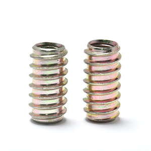 Hot Bán Kẽm Hợp Kim Đồ Nội Thất Gỗ Threaded Chèn Các Loại Hạt Hình Lục Giác Ổ Cắm Gỗ Chèn Hạt Nội Bộ Và Bên Ngoài Chủ Đề - Product Image 5